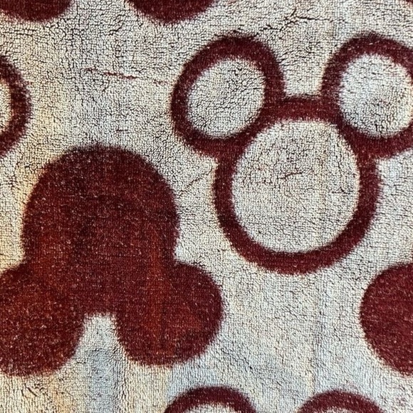 Disney Women's Mickey Mouse Plush Crewneck Sweatshirt Size S Multicolor - Picture 6 of 11